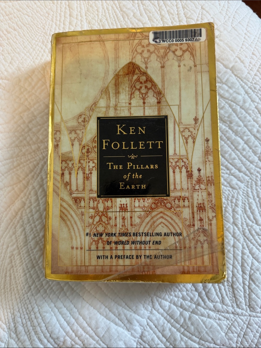 The Pillars of the Earth Decorative Paperback Book - by Ken Follett